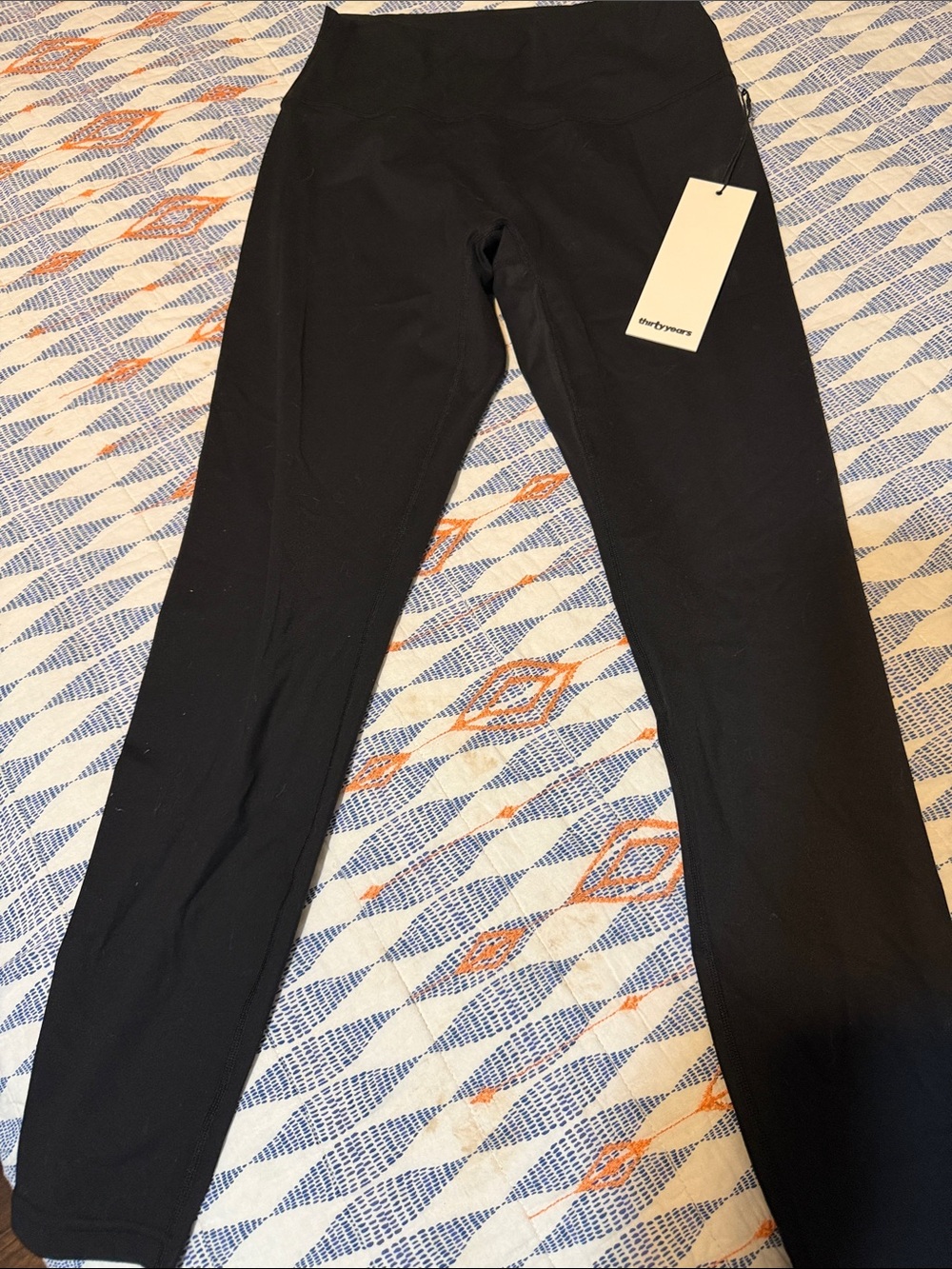 Womens High-Waist Black Leggings